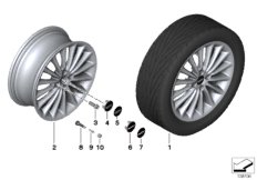 MINI alloy wheel Multi-Spoke 108